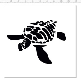 Turtle Stencil 200 x 200mm min buy 3